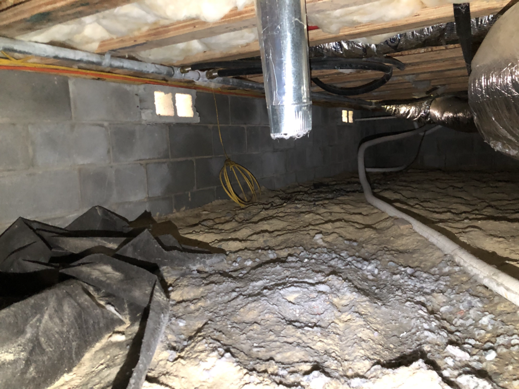 Completed Work in Cape May & New Egypt Jersey Shore Crawlspace