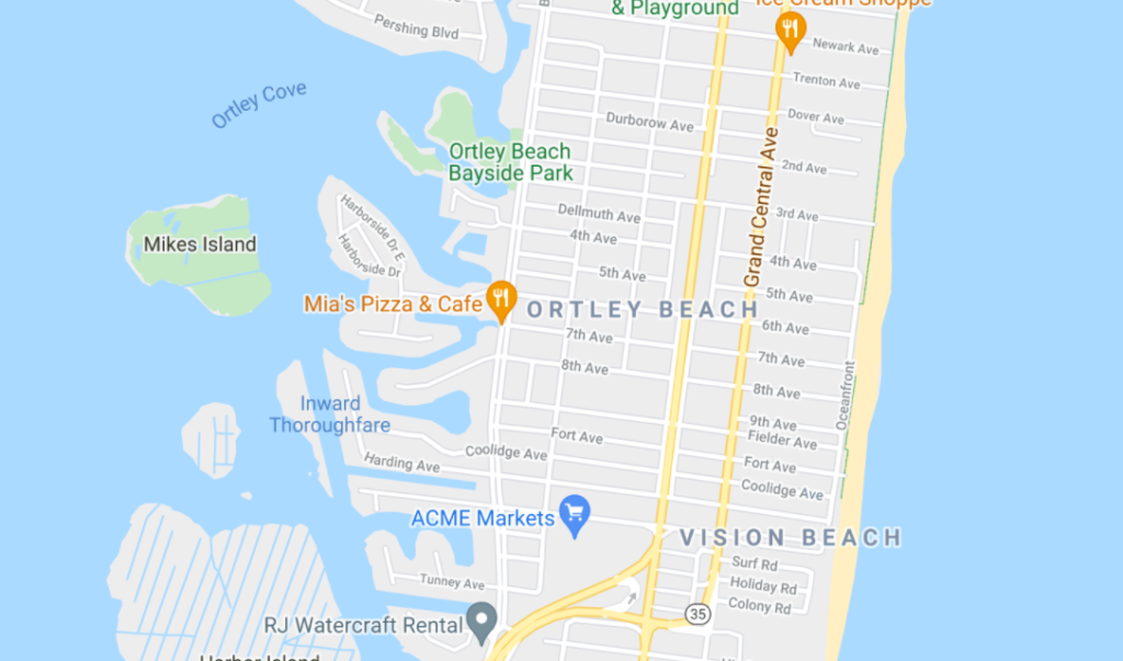 Ortley Beach, NJ crawl space repair service area by Jersey Shore Crawlspace Enhancement