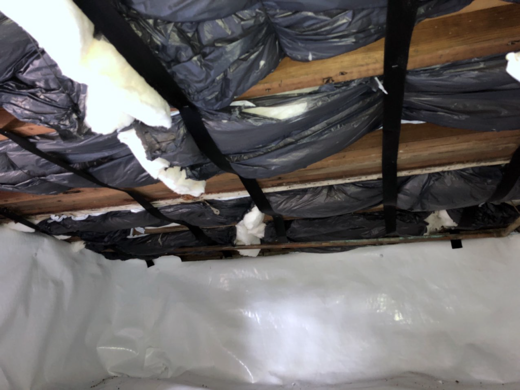 crawl space transformation after picture neptune city