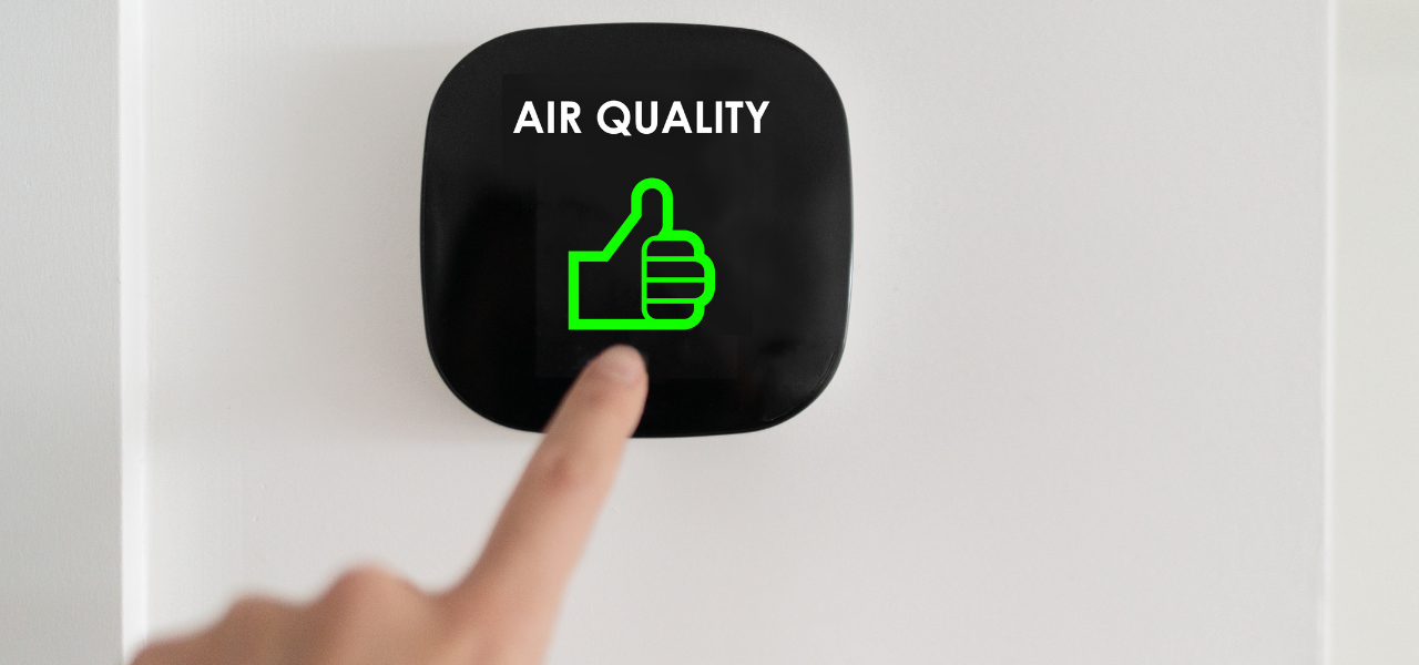 home with good indoor air quality
