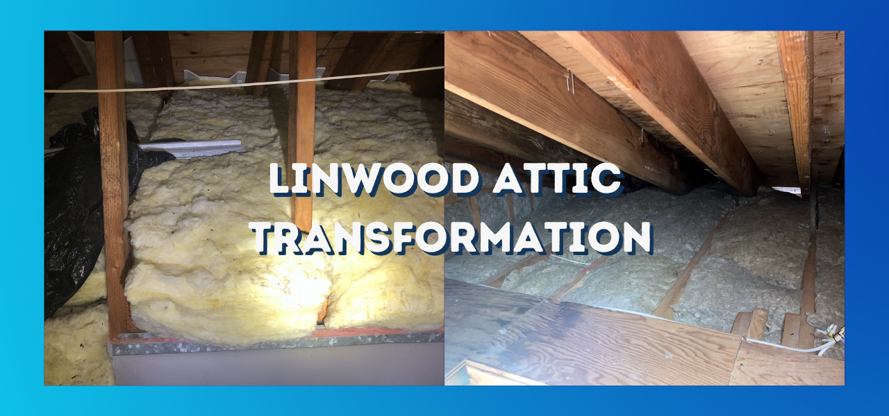 before and after attic transformation in linwood new jersey
