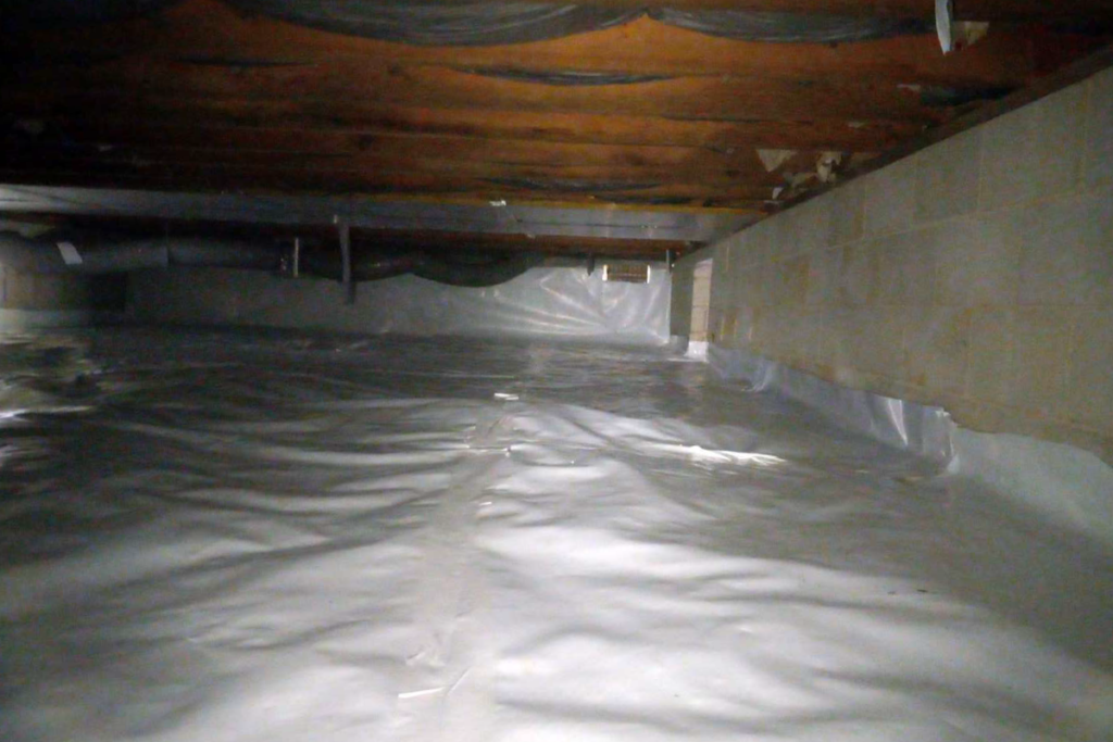 after crawlspace transformation in cape may new jersey