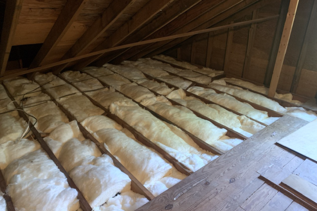 properly insulated attic for attic moisture control