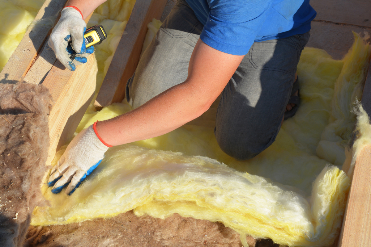the insulation removal process
