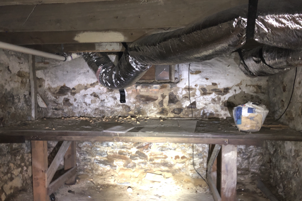 before crawlspace services in tuckerton, new jersey