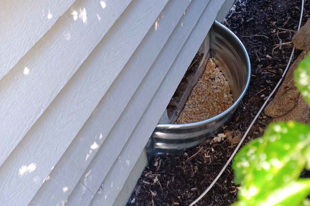 after vent well installation 