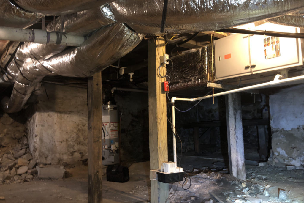 before crawlspace services in tuckerton, new jersey