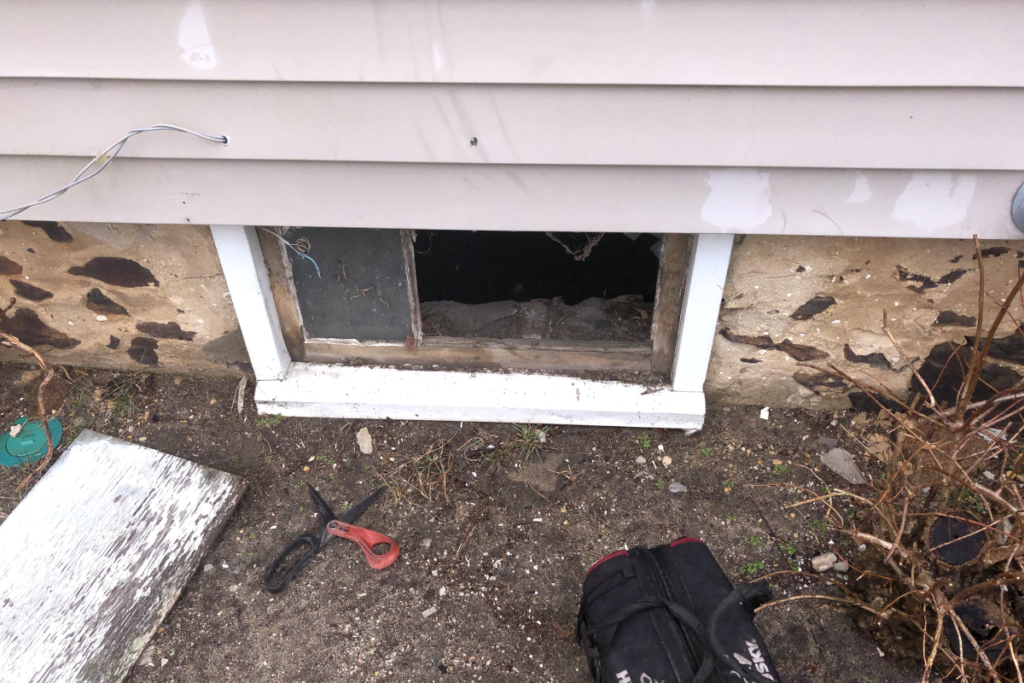 before crawlspace services in tuckerton, new jersey