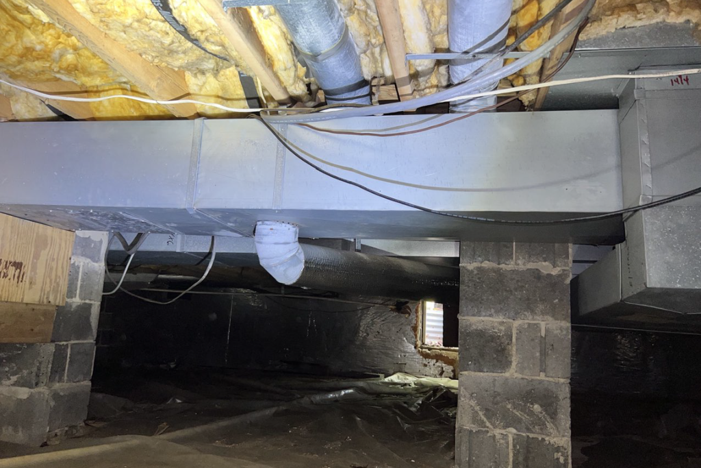 before crawlspace services in mount laurel, new jersey