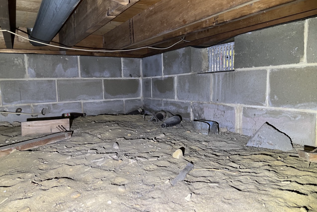 before crawlspace services in toms river, new jersey