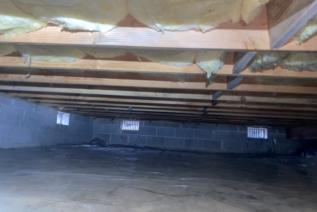 before crawlspace services in brick township, new jersey