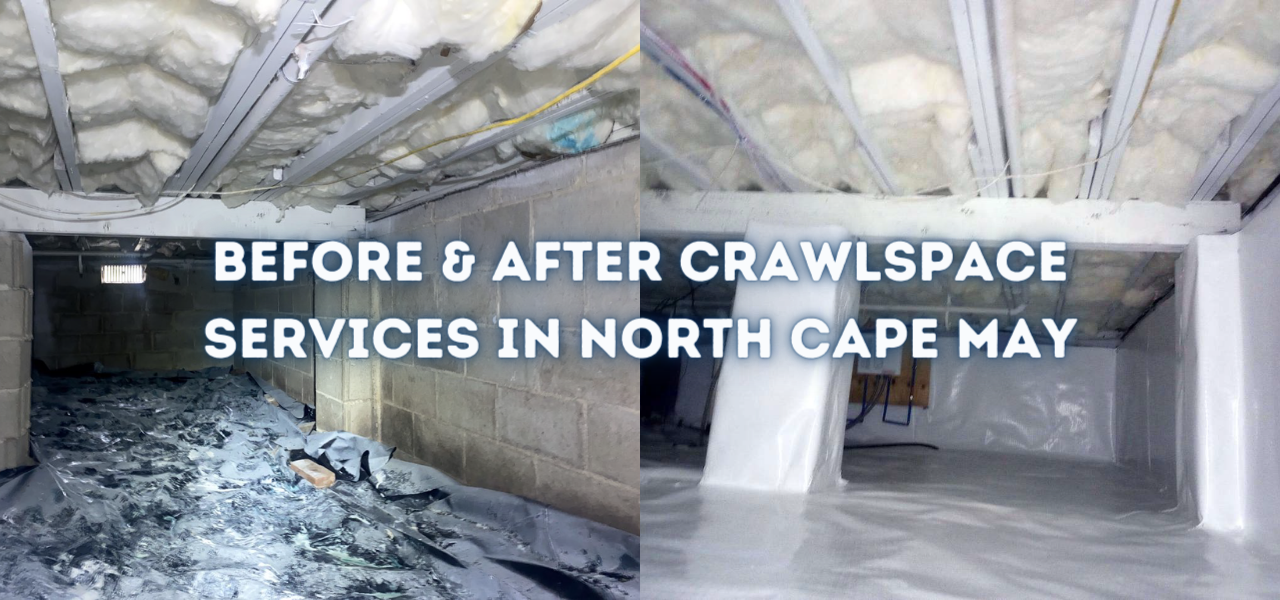 before and after north cape may crawlspace services