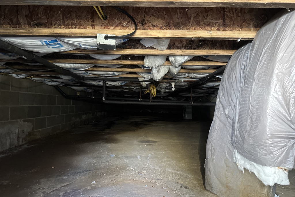 before tuckerton new jersey crawlspace services