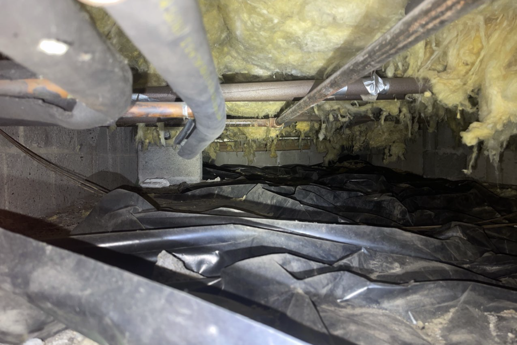 before brick crawlspace services