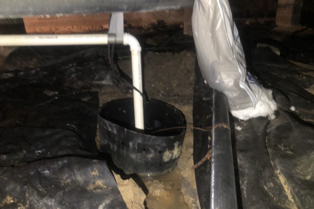 before whiting crawlspace services