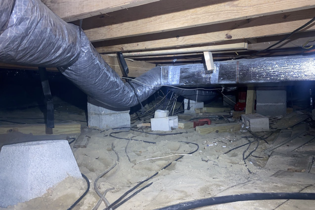 before crawlspace services in brigantine, new jersey