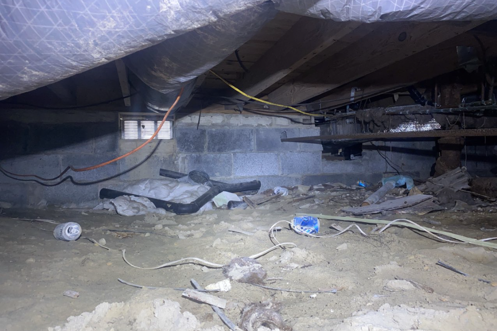 before crawlspace services in brigantine, new jersey