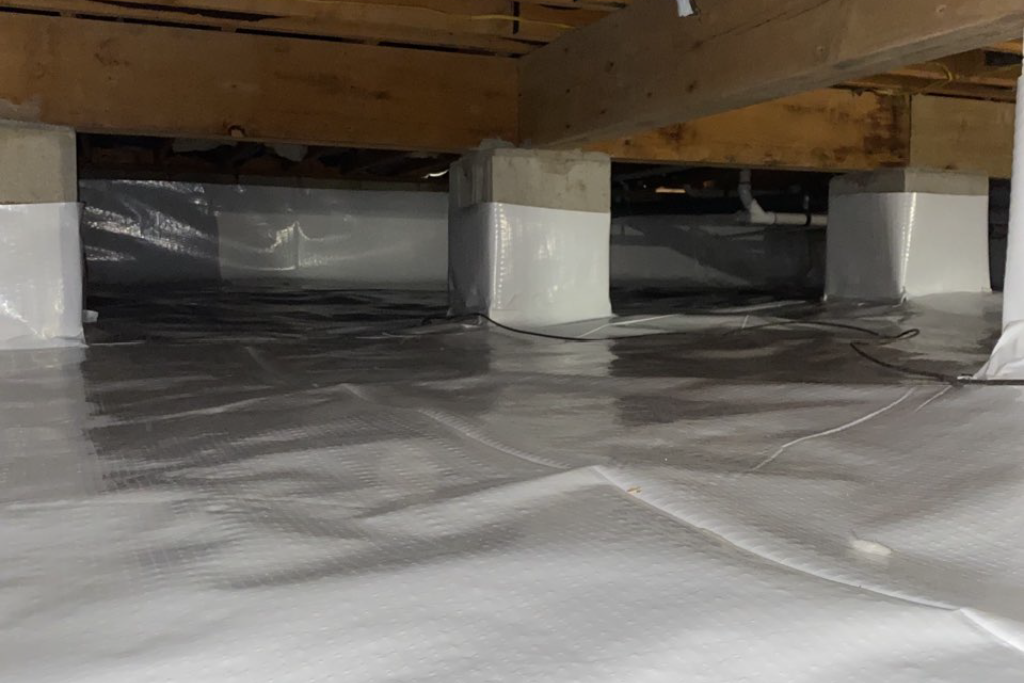 vapor retarder/barrier in crawlspace