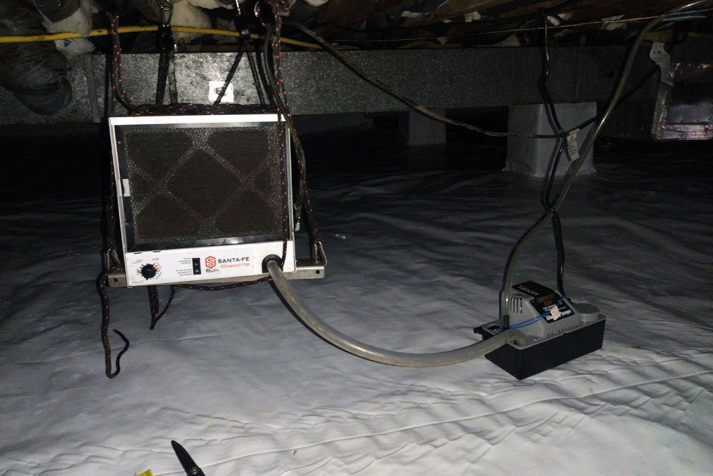 Manahawkin, New Jersey Crawlspace Transformation September '23