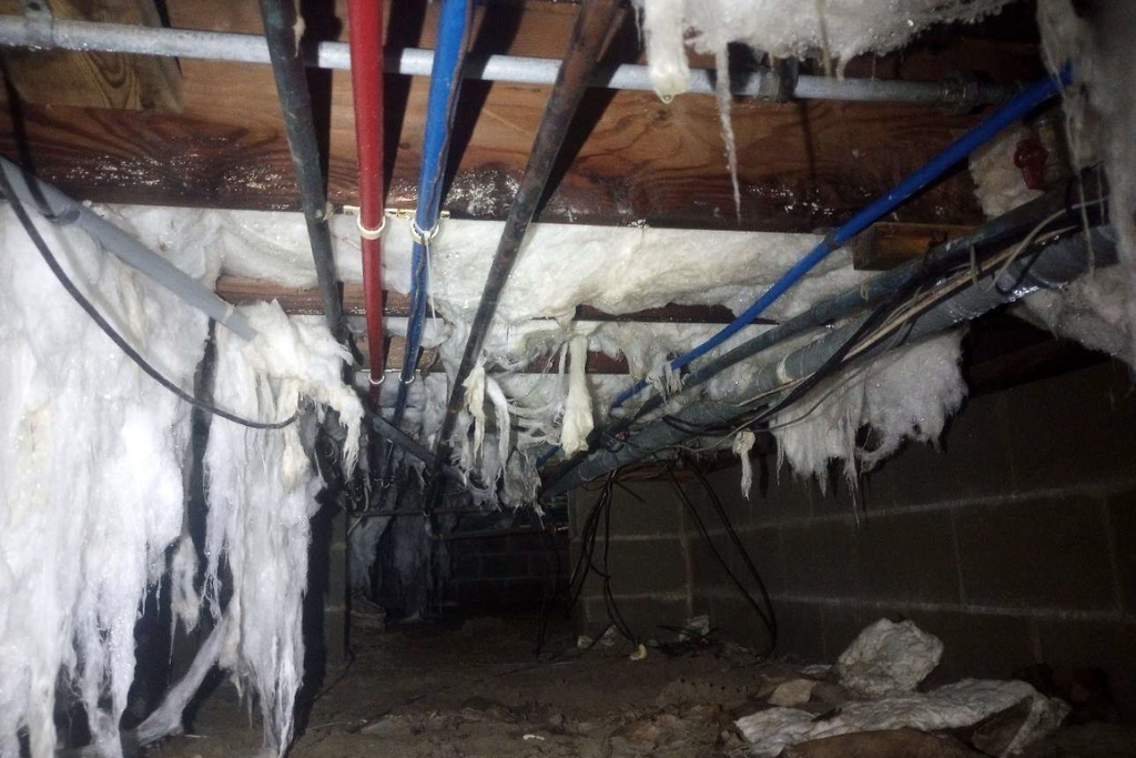 before lavallette crawlspace services