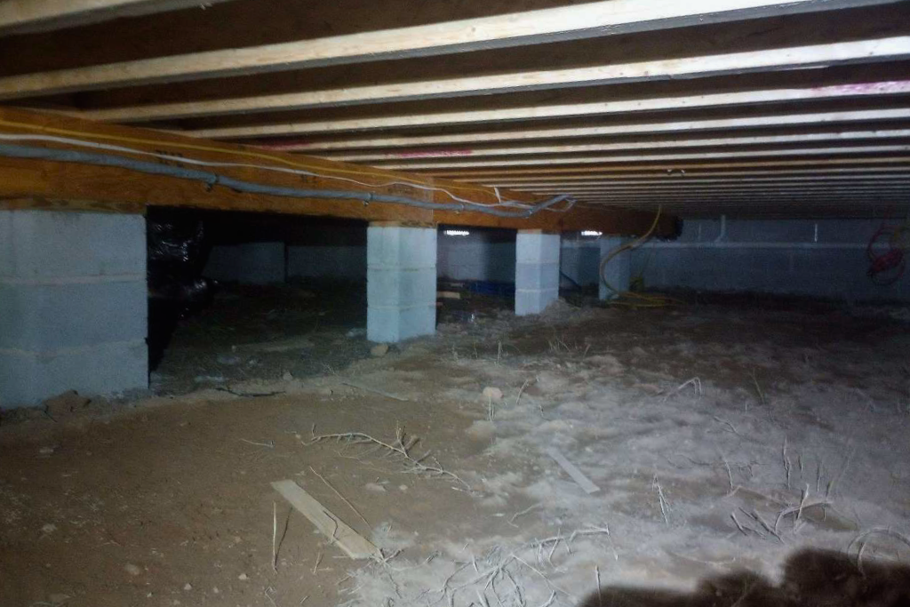 before cape may new jersey crawlspace services
