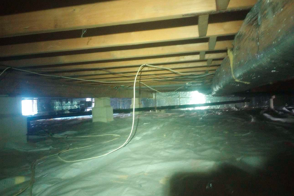 Before & After Brick, New Jersey Crawlspace Transformation