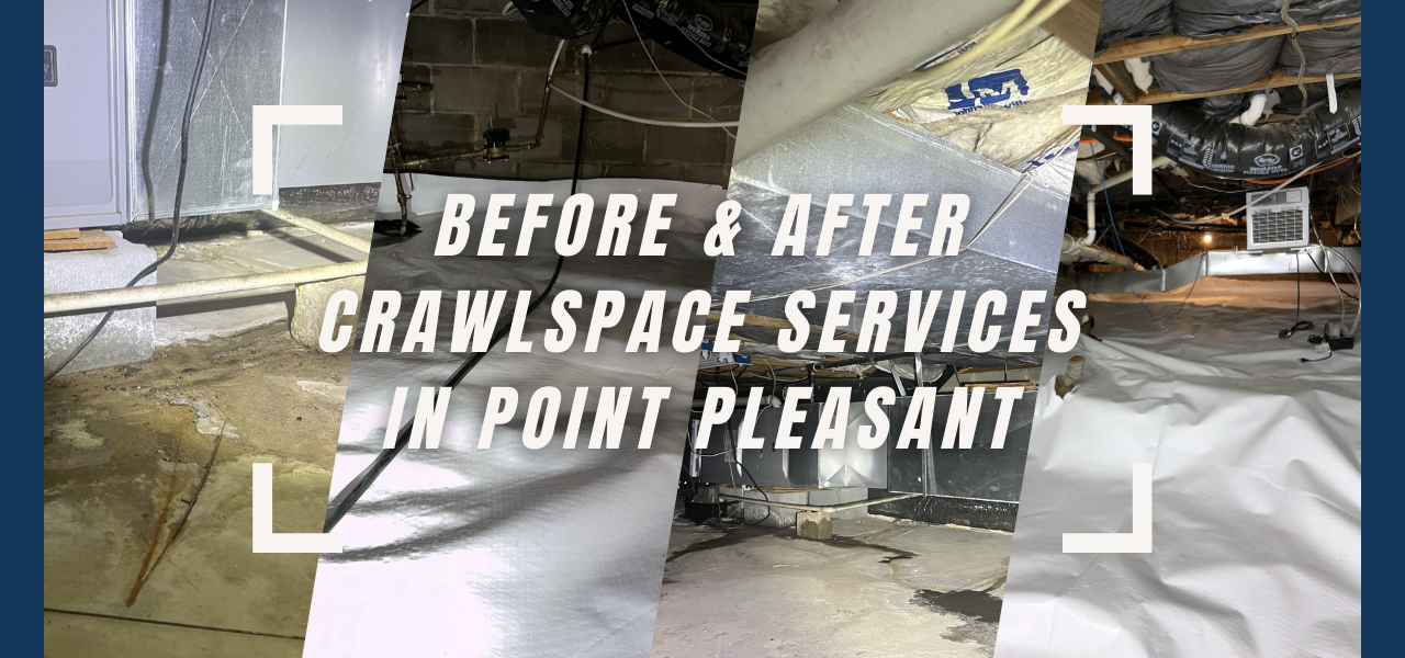 before and after point pleasant crawlspace services