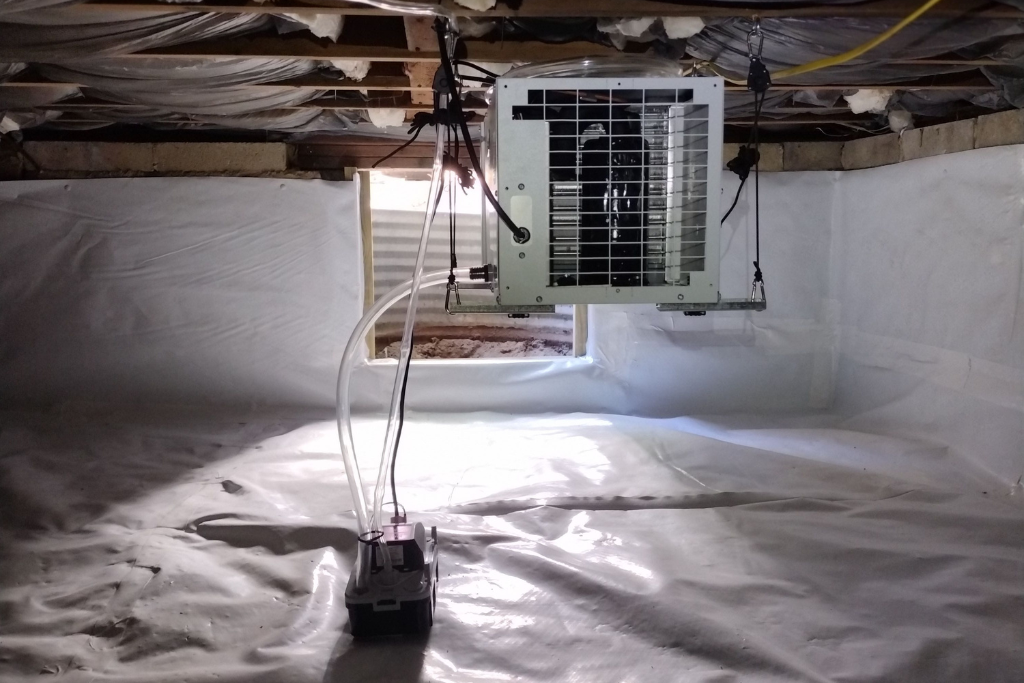 after Howell Township crawlspace services