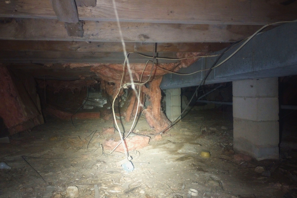 before Howell Township crawlspace services
