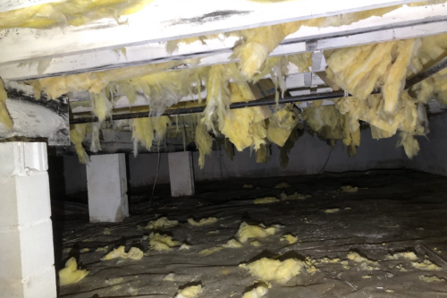 before vapor barrier